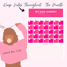 Load image into Gallery viewer, My Hair Routine: The Natural Hair Planner ( Digital  & Printable Planner)