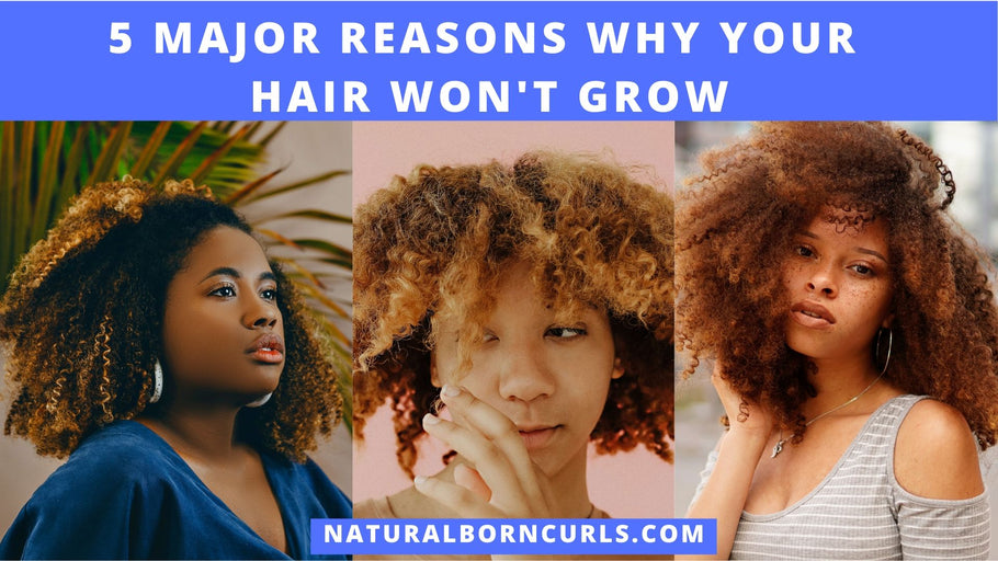 Top 5 Reasons Why Your Natural Curly Hair Isn’t Growing