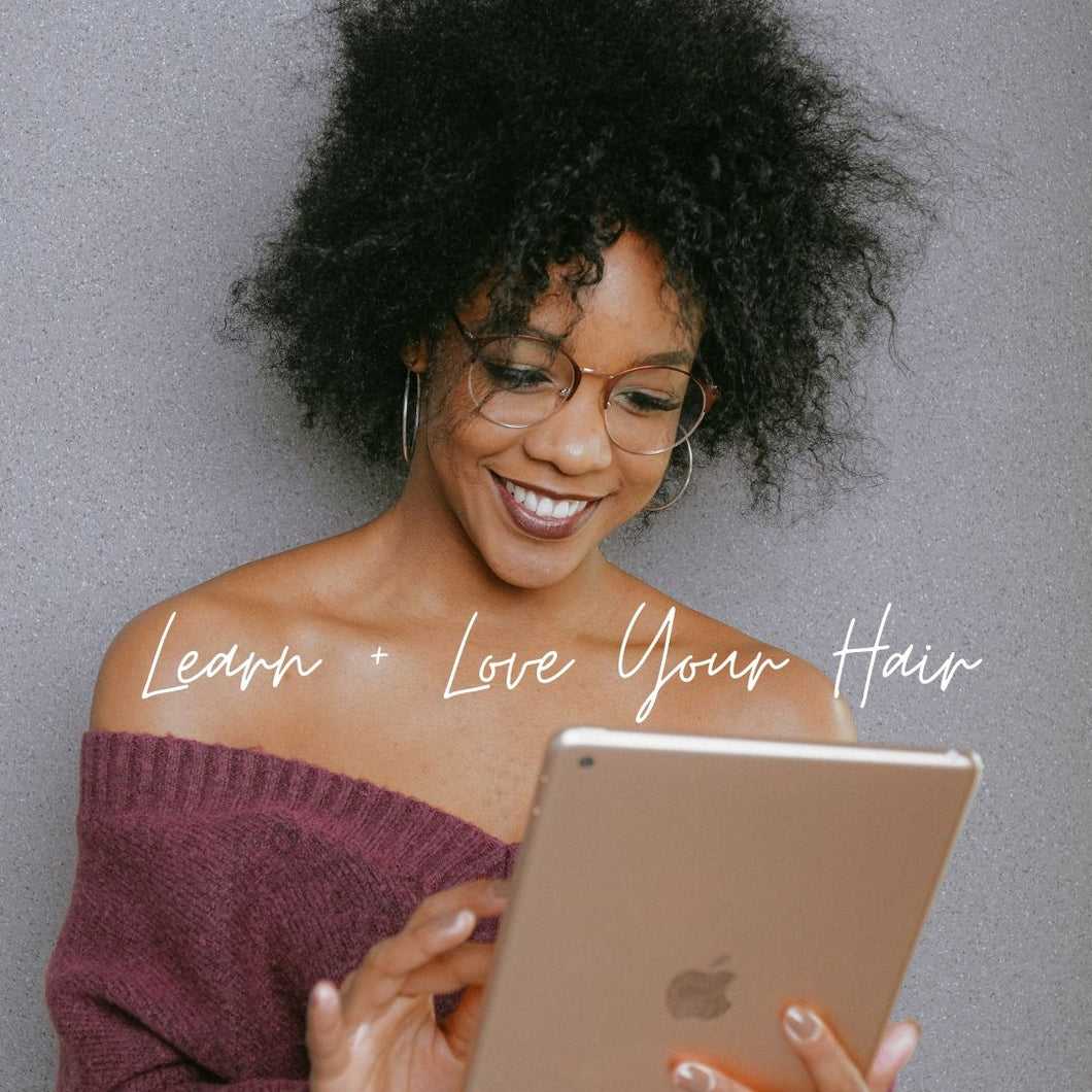 My Hair Routine: The Natural Hair Planner ( Digital  & Printable Planner)